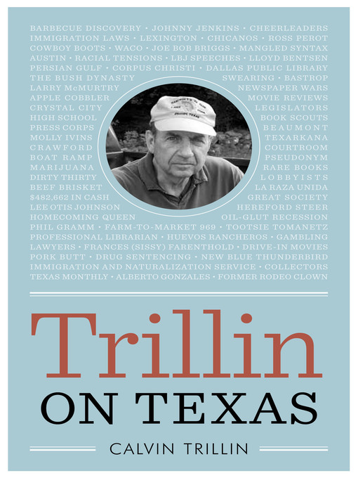 Title details for Trillin on Texas by Calvin Trillin - Wait list